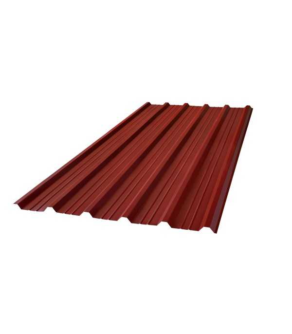 Chapa trapezoidal cubierta Rojo Teja