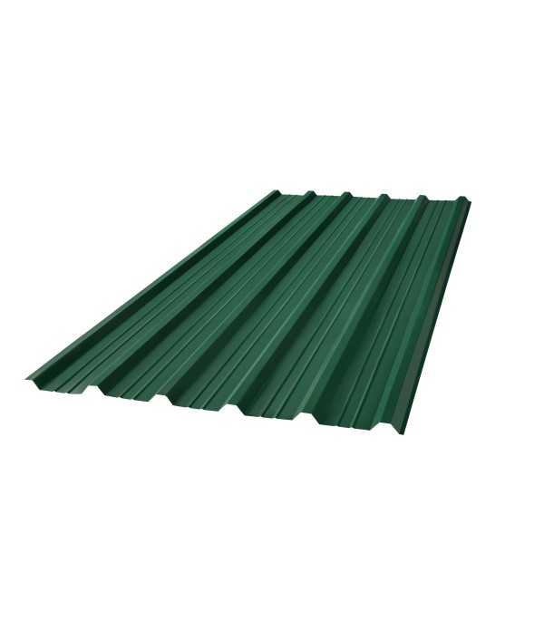 Chapa trapezoidal cubierta Verde Navarra